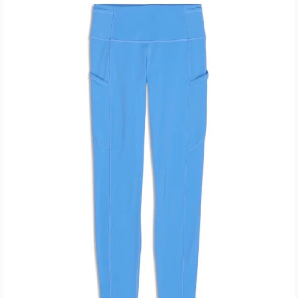 Lululemon Fast and Free High-Rise Leggings - Blue Lagoon